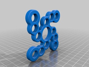 straightspun mecânico de brinquedos fidget mão giratório spinner 3d print model - Mito3D