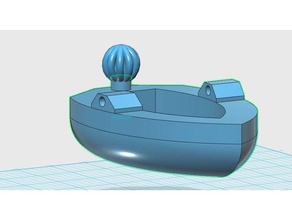 cool-barca La stampa 3d la barca annoiato pla 3d print model - Mito3D