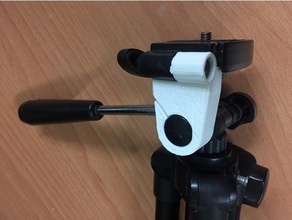 camera tripod part parts 3d print model - Mito3D