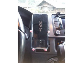 soporte para coche galaxy s8+ el teléfono móvil 3d print model - Mito3D