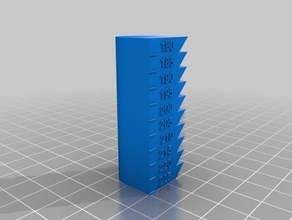 mi calor personalizada de la torre La impresión en 3d las pruebas personalizado 3d print model - Mito3D