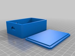 blackbox portable hacking station electronics antenna breadboard case enclosure particle photon 3d print model - Mito3D
