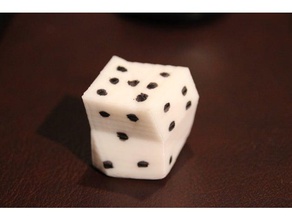 munchkin loaded die dice 3d print model - Mito3D
