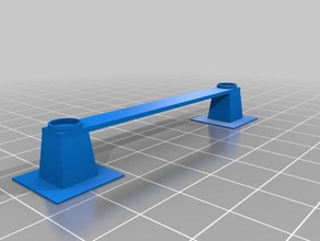 50mm bridge test 3d printing tests calibration 3d print model - Mito3D