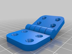 meine angepasste parametrische Scharnier diy kundengebundene 3d print model - Mito3D
