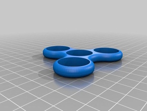 fidget spinner 4x bearings toys & games toy 3d print model - Mito3D