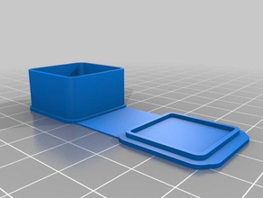 retangular sorvete recipientes personalizado 3d print model - Mito3D