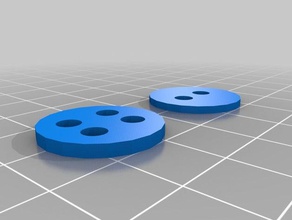 buttons 3d printing 3d print model - Mito3D