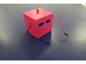 arduino-led-Feld lernen arduino blink box 3d print model - Mito3D