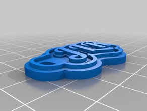 jlr Schlüsselanhänger kundengebundene 3d print model - Mito3D