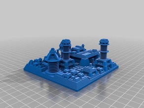 city art customized 3d print model - Mito3D