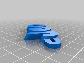 jean organización personalizado 3d print model - Mito3D