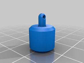 print place fidget keychain printinplace 3d print model - Mito3D