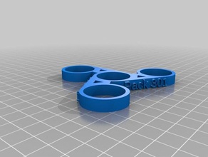 bryce fidget spinner dual-extrusion Spielzeug & game Zubehör kundengebundene 3d print model - Mito3D