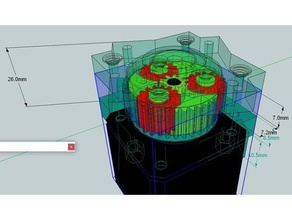 v 3 planetary gear box 3d printer extruders extruder nema 17 gearbox 3d print model - Mito3D