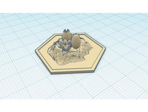 nido gloomhaven juegos no molestar mazmorra del terreno el 3d print model - Mito3D