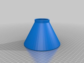 moulin à café entonnoir paramétrique l'art des outils personnalisé 3d print model - Mito3D