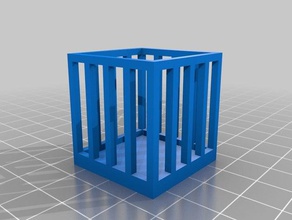 parametric crate containers box container craftml decorative furniture 3d print model - Mito3D