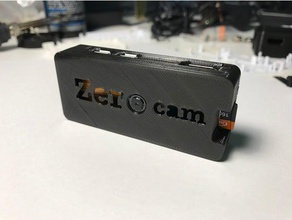 raspberry pi cero la caja de cámara electrónica pizero pizerow raspberrypizerocase caso 3d print model - Mito3D