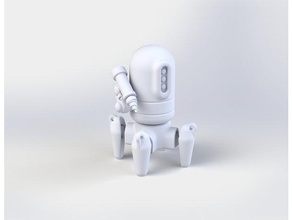 walker 3 modèle de robots 3d print model - Mito3D