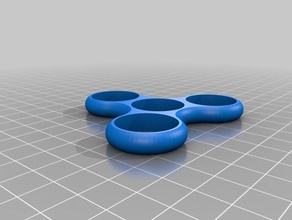 normal fidget spinner La impresión en 3d 3d print model - Mito3D