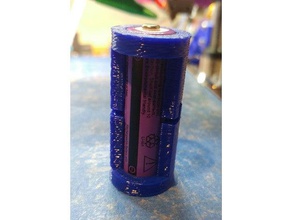 14500 Batterie-adapter 3x aaa-Taschenlampe-pack diy 3d print model - Mito3D