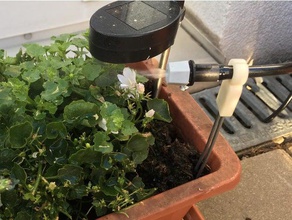 micro drip system gardena holder outdoor & garden 3d print model - Mito3D