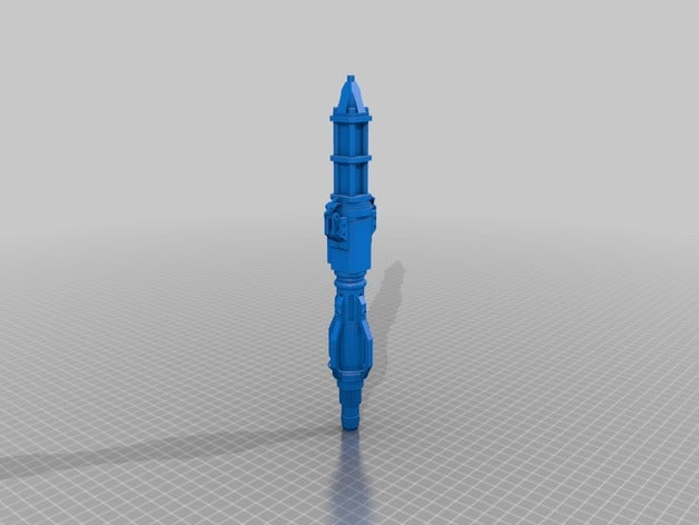 12th doctor sonic screwdriver Requisiten 12 Arzt dr 3D print model - Mito3D