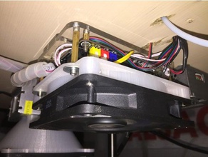 Ventilador de 120mm placa apoio Impressora 3d acessórios conselho administração tampa fã mks rampas suporte 3d print model - Mito3D