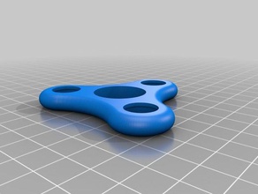 tri spinner Runde Kanten mechanische Spielzeuge kundengebundene 3d print model - Mito3D