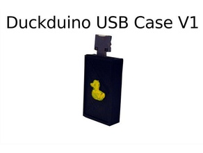 arduino pro micro usb rubber ducky caso equipo hacker la piratería leanardo patito de goma 3d print model - Mito3D