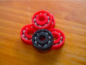 bearing 608 4 5 mm steel balls parts ball rodamiento 3d print model - Mito3D