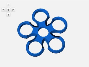 hexafidget spinner mechanical toys customized 3d print model - Mito3D