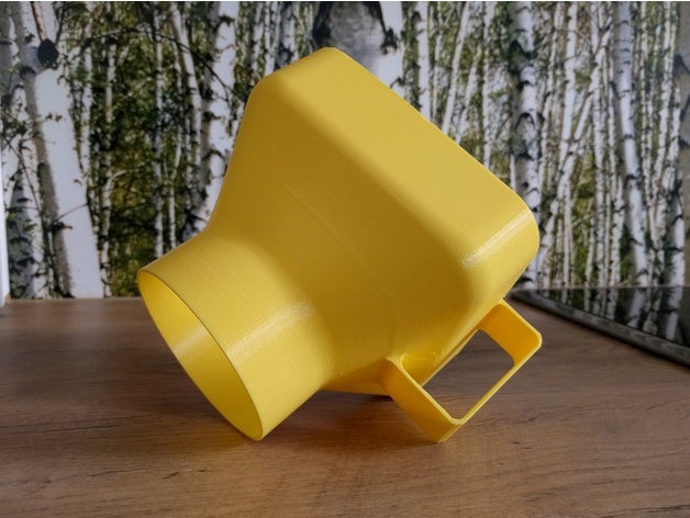 schöne, große Haushalts-Trichter Haushalt Getreide Trichter Halter Küche Küche-tool Nudeln - Organisation Reis nützlich 3D print model - Mito3D
