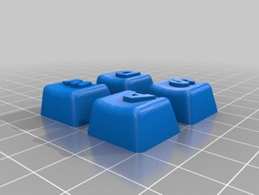 cherry mx silah keycaps 3d baskı 3d print model - Mito3D