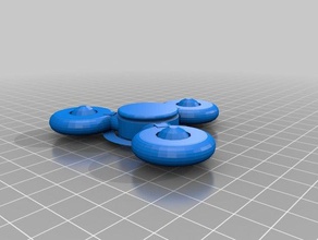 my customized bot spinner mk 1 mechanical toys 3d print model - Mito3D
