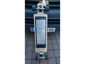 longboard 18650 x 8 6s-Akku sport & im freien Elektro-longboard 3d print model - Mito3D