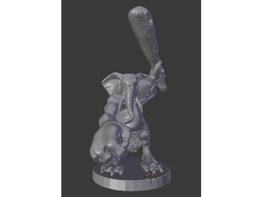 loxodon toy & game accessories 3d print model - Mito3D