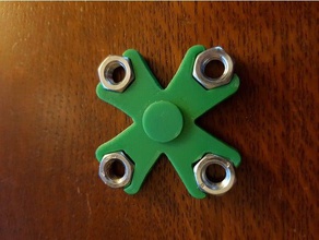 mano mini spinner giocattoli meccanici fidget 3d print model - Mito3D