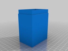 yu gi oh deck box brinquedo & acessórios para jogos baralho de caixa titular yu-gi-oh 3d print model - Mito3D