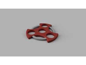 fidget giratório A impressão 3d mão spinners brinquedo spinner 3d print model - Mito3D