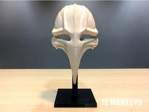 12 monkeys - plague mask props doctor sci fi syfy witness time travel 3d print model - Mito3D