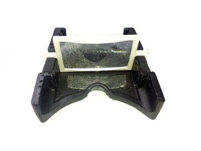 quanum v2 pro lens holder frame r c vehicles lensholder goggles 3d print model - Mito3D