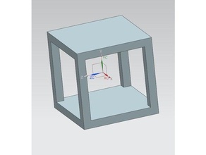 3d print test cube printing tests printer calibration 3d print model - Mito3D