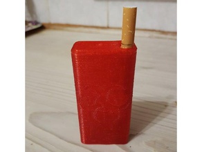 étui de cigarettes les conteneurs la boîte cigarette le titulaire 3d print model - Mito3D