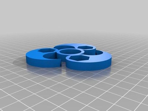 yin-yang fidget spinner mechanical toys customized 3d print model - Mito3D