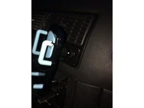 vw golf mk4 iv interrupteur factice panneau de tableau bord support pour smartphone l'automobile 3d print model - Mito3D