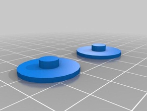 fidget spinner bearing caps interactive art figet tool 3d print model - Mito3D
