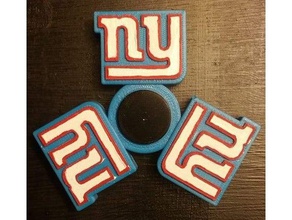 ny giants fidget spinner toys & games hand toy new york 3d print model - Mito3D