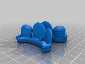 very basic settee couch 1 77 scale disney nautilus sub model hobby 20000 leagues jules verne nemo's todd bodeen kit 3d print model - Mito3D